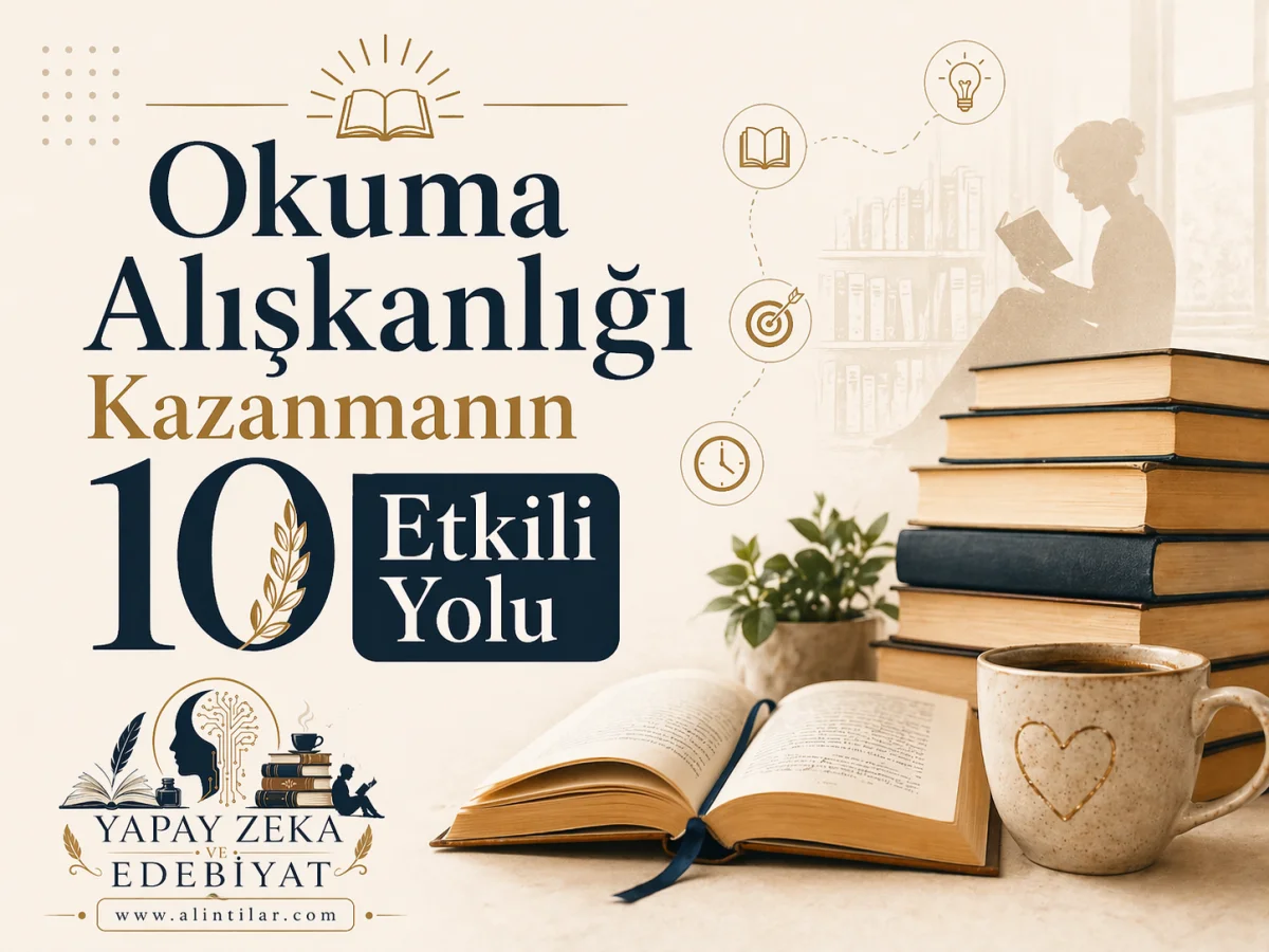 Okuma Alışkanlığı Kazanmanın 10 Etkili Yolu - Okuma yazısı