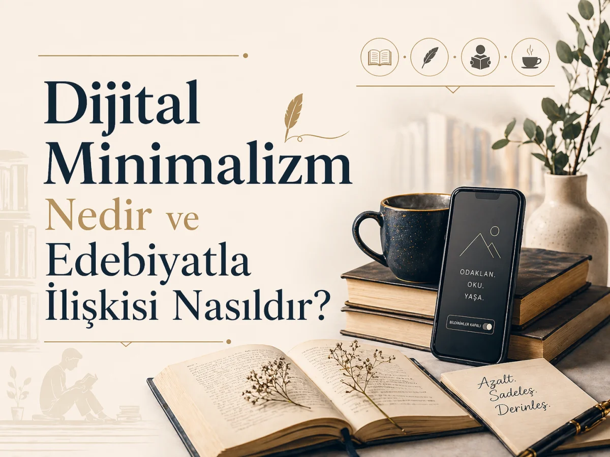 Dijital Minimalizm Nedir ve Edebiyatla İlişkisi Nasıldır? - Edebiyat yazısı
